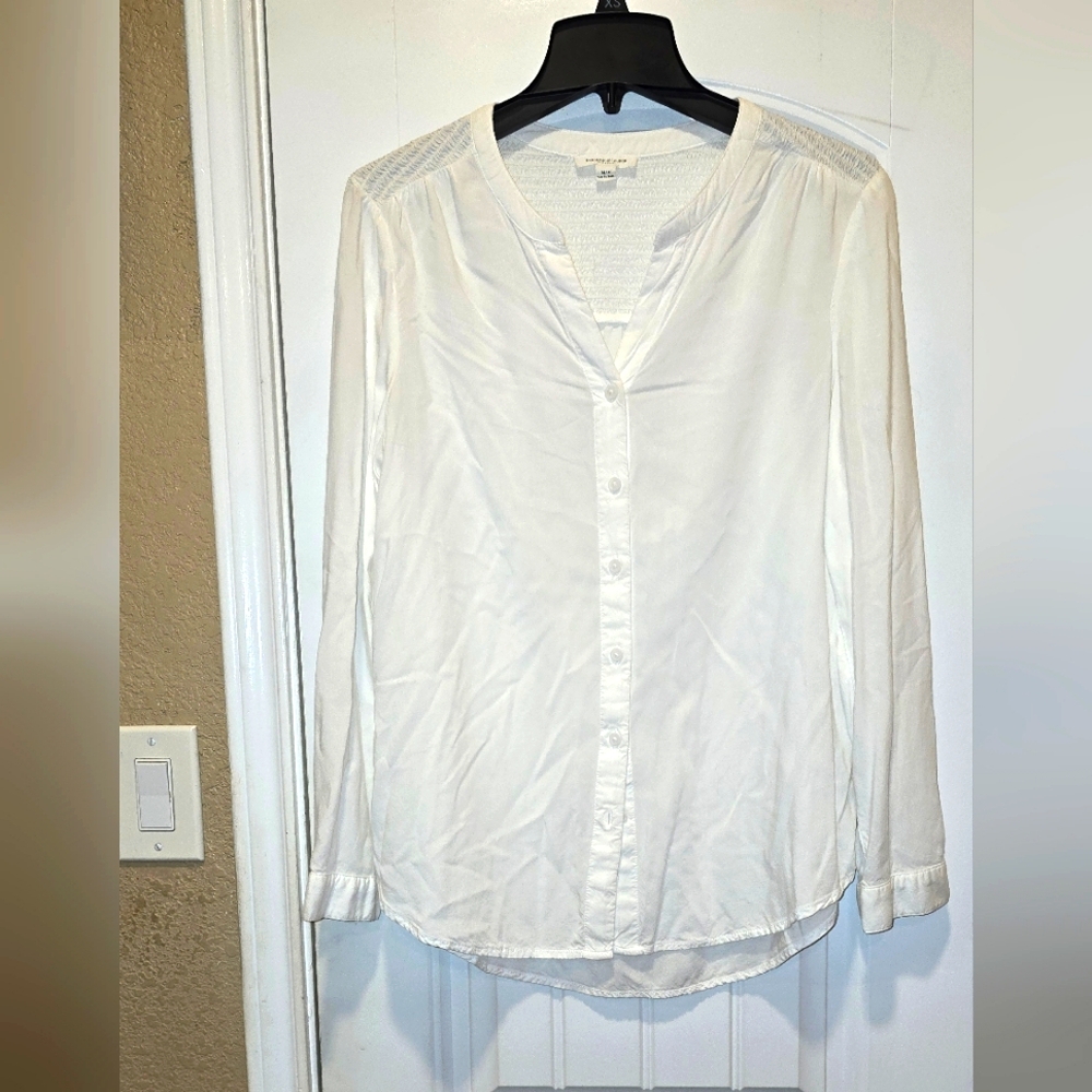 Elegant White Women's Top